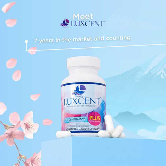 Authentic LUXCENT L-Glutathione PLUS Marine Collagen