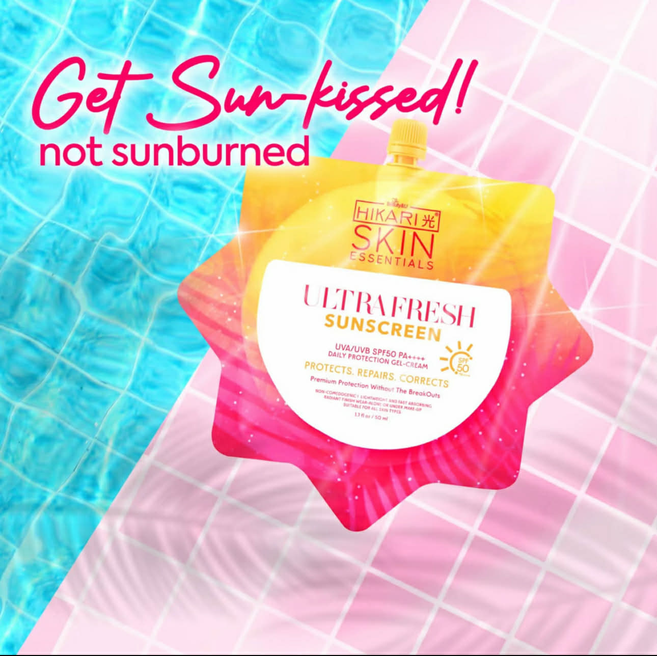 ULTRA FRESH SUNSCREEN by Hikari Skin Essentials | 50ml