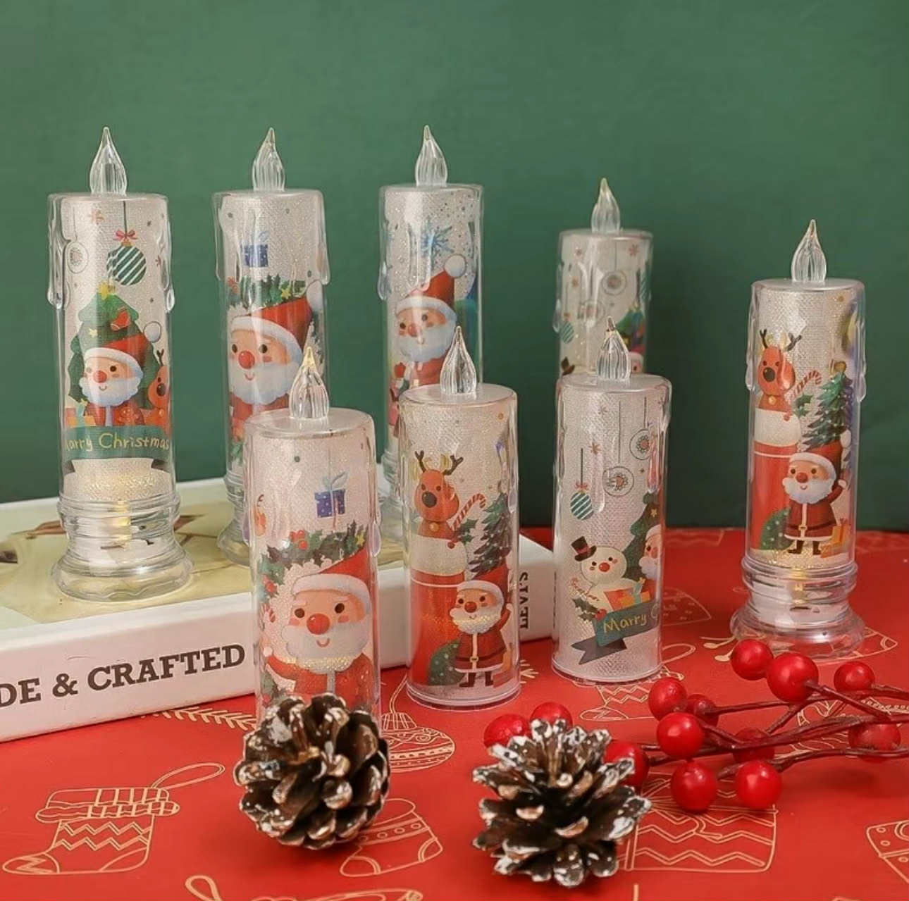 BUY 1 TAKE 1 Christmas Electronic Candle Light | LED Candle Light Decoration