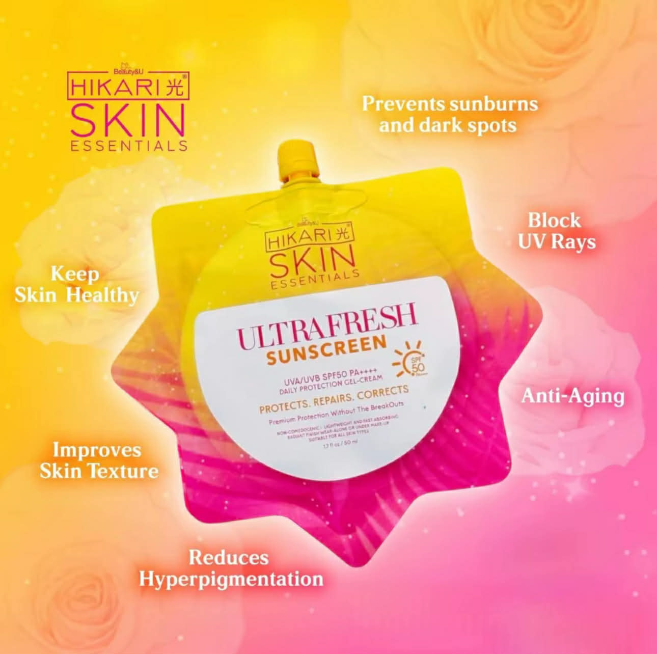 ULTRA FRESH SUNSCREEN by Hikari Skin Essentials | 50ml